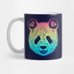 Rainbow Panda Mug